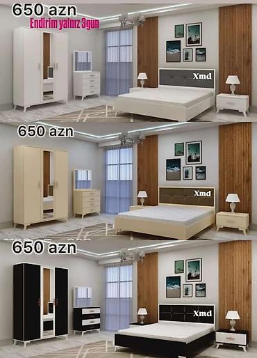 Yataq otağı mebel dəsti – 650 AZN Endirim yalnız 3 gün Dəst tərkibi