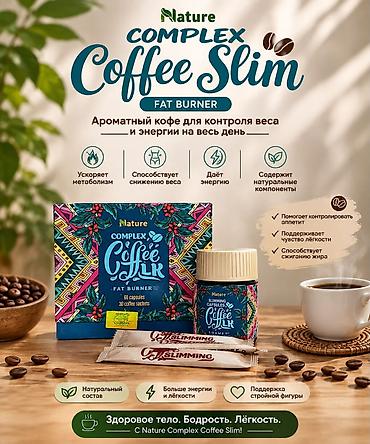 nature: Nature Complex Coffee Slim — ароматный кофе для контроля веса и — 1