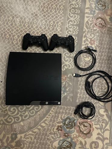 plesdeşin 3: Sony PlayStation 3 (PS3) Slim oyun konsolu seti Komplekt: - PS3 Slim — 1