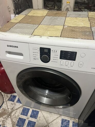 оборудование для мороженое: Кир жуучу машина Samsung, Автоматтык, 6 кг чейин
