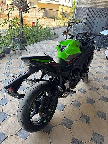 ate: Спортбайк Kawasaki, 650 куб. см, Бензин, Взрослый, Б/у — 4