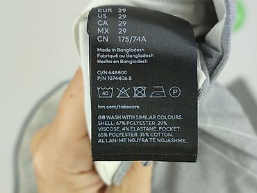 buty go: H&M, Spodnie materiałowe damskie, rozmiar M — 5