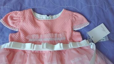 miss style пальто турция: Детское платье Miss, цвет - Розовый
