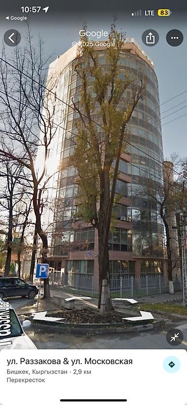 фучика рыскулова: Аренда офисов, 450 м², В бизнес центре, С отдельным входом — 6