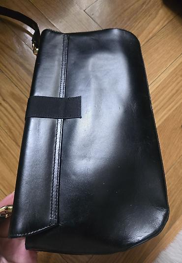 Torbe: Salvatore Ferragamo Vintage Black Leather Vara Wallet with Leather — 3