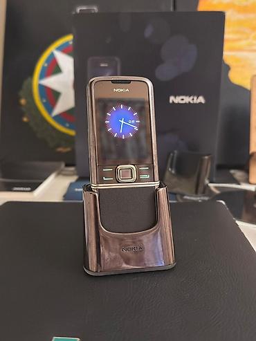 Nokia: Nokia 8000 4G, 2 GB, rəng - Qəhvəyi, Düyməli — 5