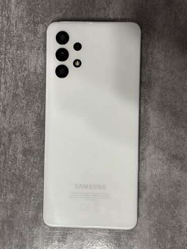 наушник samsung: Samsung Galaxy A32, Б/у, 128 ГБ, цвет - Белый