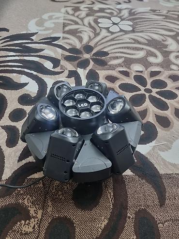 ring light: 6-головый светодиодный Moving Head "Пчелиный глаз" с лазером и — 2