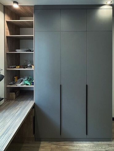 Шкафы для одежды: Шкаф для одежды, Новый, Прямой, Другой материал — 2