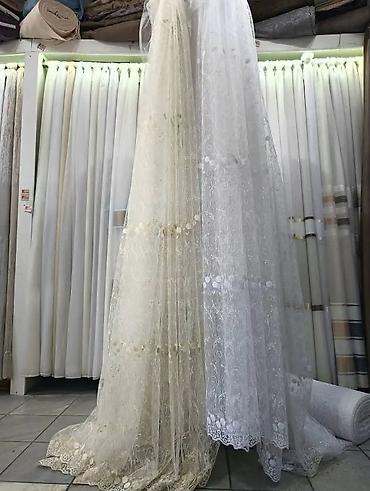 Zavese i draperije: Zavese od tila sa bogatim vezom – više dezena - Materijal: proziran — 19