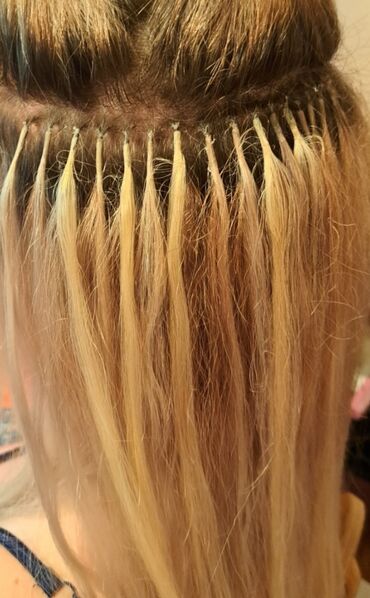 Lepota i zdravlje: Nadogradnja kose usluga keratin i mikroring tehnikom.Na slikama su