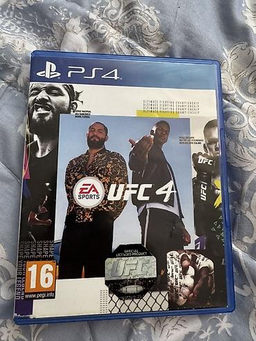 PS4 üçün EA Sports UFC 4 oyun diski və orijinal qutu. - Platforma lalafo.az -da PS4 üçün EA Sports UFC 4 oyun diski və orijinal qutu. - Platforma