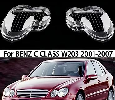 mersedes 202 fara: Məhsul: Far şüşəsi (linza/qapaq) dəsti – Mercedes-Benz C-Class W203 — 1