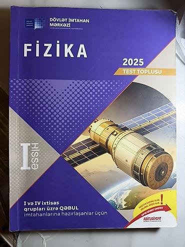 Testlər: Məhsul: Dövlət İmtahan Mərkəzinin 2025 “Test Toplusu” kitabları — 4