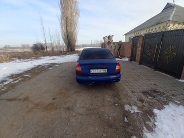 Hyundai: Hyundai Accent: 2003 г., 1.5 л, Механика, Бензин, Седан