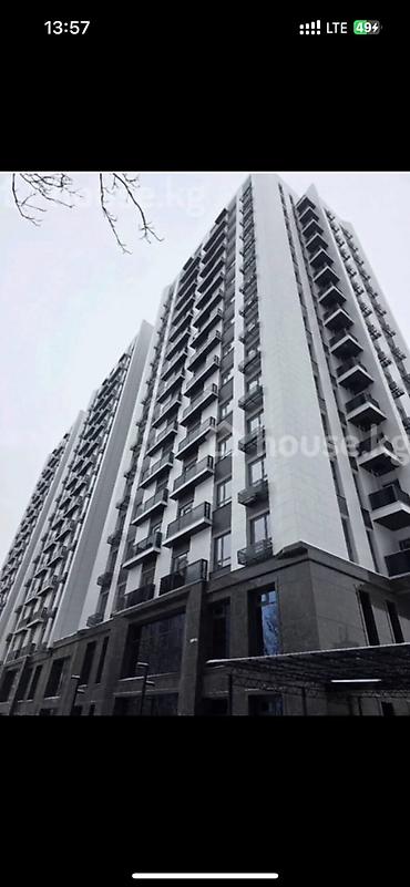 1 комната, 49 м², Таш-Рабат ТРЦ Элитка, 5 этаж, ПСО (под самоотделку)