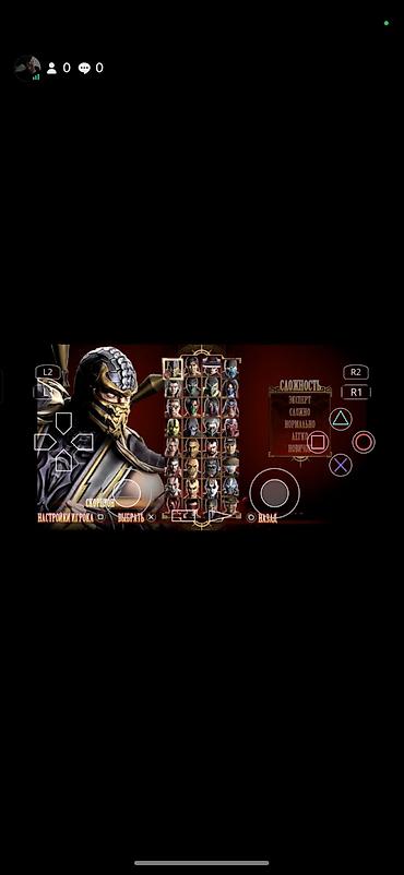 sony video: Mortal Kombat – mobil cihazda PSP/PPSSPP emulatoru üzərindən oynanılan — 1