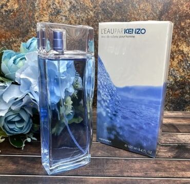 Стойкая парфюмерная вода Kenzo,мужские.Аромат акватический и свежий,но