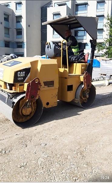 CAT CB24 iki barabanlı yol katoku – icarə xidməti Texnika: - Model