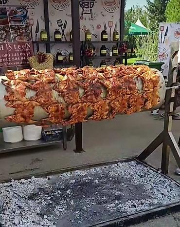 Qril aparatları: BBQ/Smoker avadanlıqları – “ŞEF” istehsalı - Offset tipli peç/smoker — 13