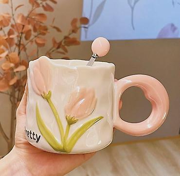сладкий подарок: Подарочный набор — воплощение нежности и утончённости🥰💕 Изящная кружка — 3