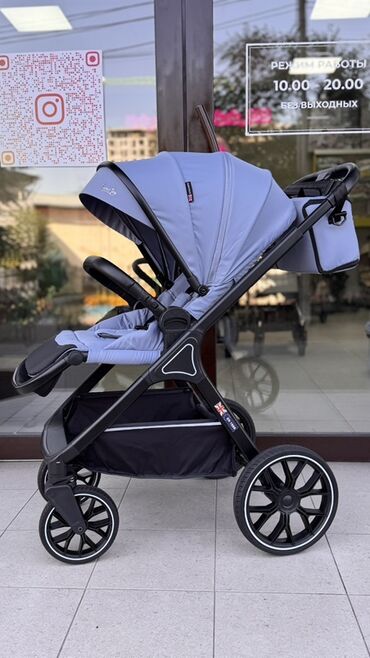 Коляски: Коляска, цвет - Голубой, Новый — 7