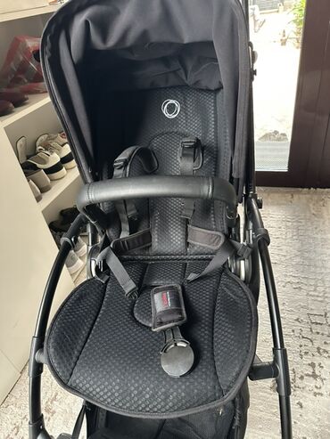 Коляски: Коляска, цвет - Черный, Б/у — 6