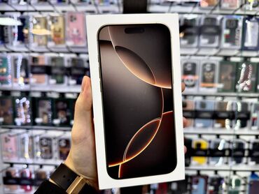 Apple iPhone: IPhone 16 Pro Max, Новый, 256 ГБ, Desert Titanium