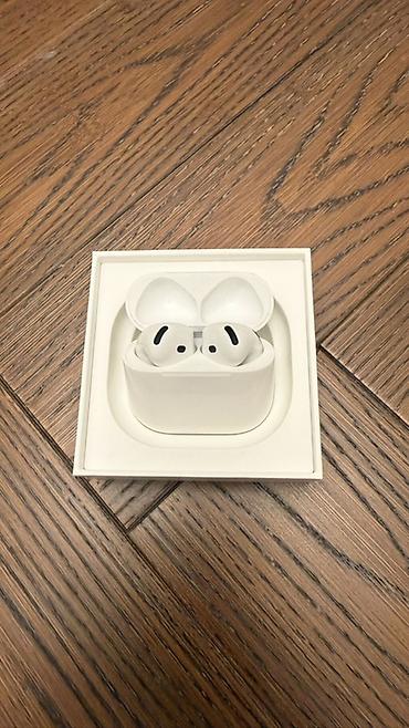 airpods mac: İşlənmiş Simsiz (Bluetooth) Qulaqcıqlar, Apple, rəng - Ağ — 4