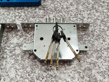 ворота для дома: Gizli tipli seyf/metal qapı üçün mexaniki kilid mexanizmi - Material