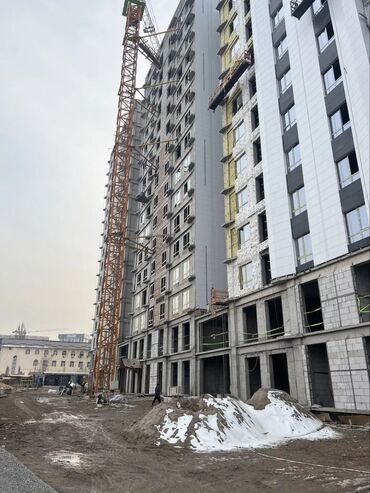 Продажа квартир: 1 комната, 49 м², Элитка, 13 этаж, ПСО (под самоотделку)