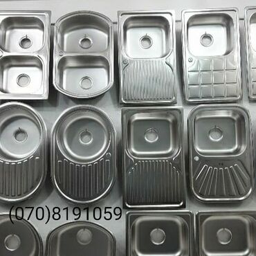 Mətbəx çanaqları: Qabyuyan moykalar nerjavika paslanmayan. leke saxlamayan. derin — 27