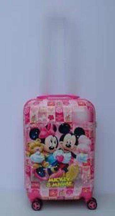 Rančevi, torbe i koferi: Dečiji kofer i ranac sa motivima Mickey & Minnie - Kofer: tvrda — 15
