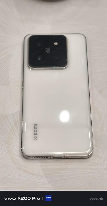 ace pro: Xiaomi, 14 Pro, Б/у, 256 ГБ, цвет - Белый, eSIM — 1