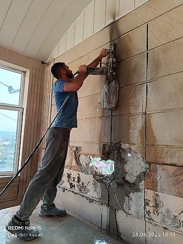 Beton işləri: Beton kəsmə xidməti - Divar, döşəmə və tavanlarda dəqiq və səliqəli — 10