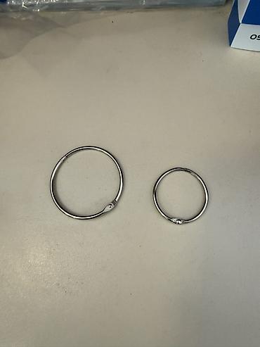 ucuz tablo: Paslanmayan poladdan dairəvi halqa bağlayıcı (snap ring/keyring stili) — 3