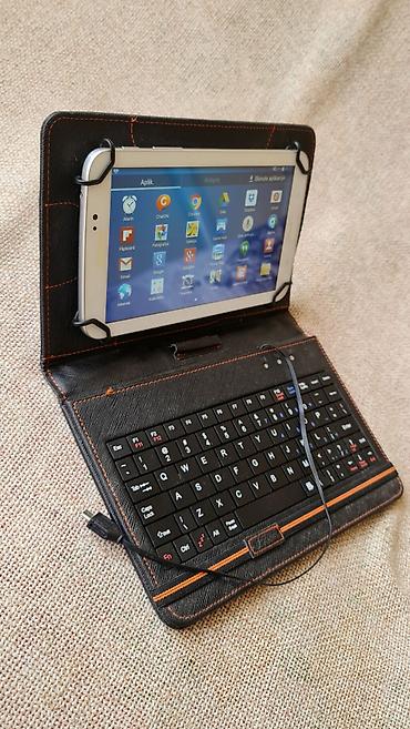 iphone tablet: Kožna futrola sa ugrađenom žičnom tastaturom za tablet (oko 7–8 inča) — 5