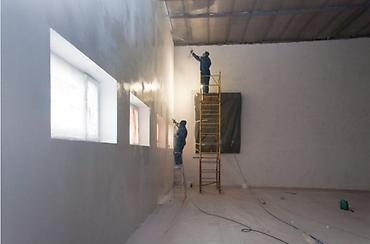 Покраска: Покраска стен и потолков краскопультом - Профессиональное нанесение — 9