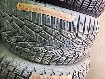 aion n60: Шины 255 / 40 / R 19, Зима, Б/у, 1 шт, Легковые, Nokian — 1