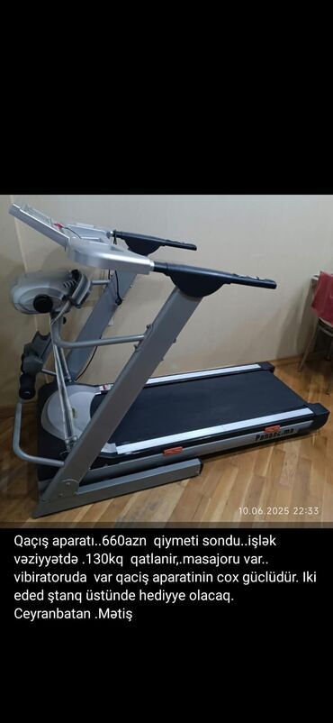 Qaçış trenajorları: Tep teze kimidi hecbir pirablemi yoxdu tecli satlir 120 ceki
