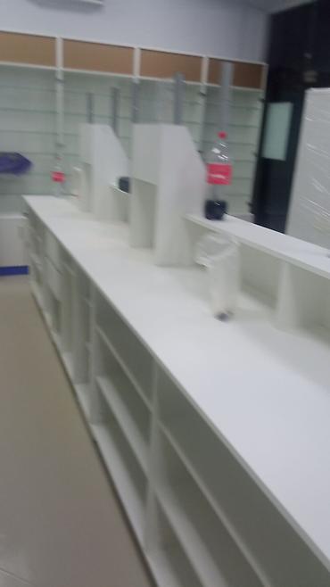 Sifarişlə aptek vitrinləri: Aptek üçün mebel və vitrin sistemləri - Resepsiyon/keşyer masası — 2