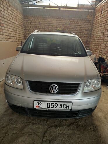 женил жук ташуучу унаа: Volkswagen Touran: 2005 г., 2 л, Автоматтык, Дизель, Вэн/Минивэн