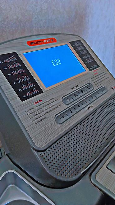 İdman və istirahət: BodyFit qaçış trenajoru Xüsusiyyətlər: - Elektron panel: iri mavi LCD — 2