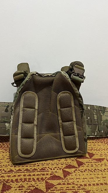 тактический жилет: Плитонос (plate carrier) в камуфляже Multicam с полной модульной — 4