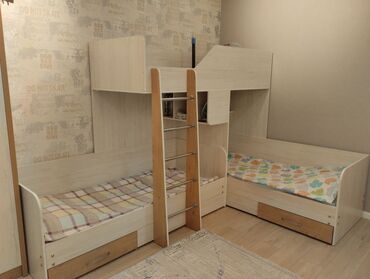 бу спальни: Двухъярусная кровать, Для мальчика, Б/у