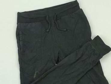 krótkie czarne skórzane spodenki: Spodnie dresowe, Destination, 9 lat, 128/134, stan - Dobry