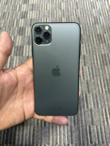 айфо 6: IPhone 11 Pro Max, Колдонулган, 64 ГБ, 86 %