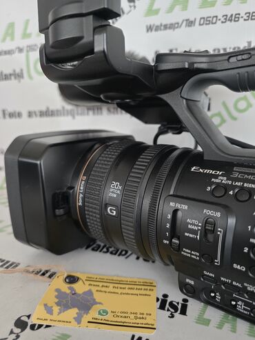 Videokameralar: Sony NXCAM HXR-NX3 peşəkar videokamera. Xaricdən gəlmə kameradı Təzə — 6