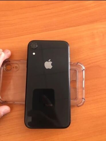 опиративная память: IPhone Xr, Колдонулган, 64 ГБ, Кара, Каптама, 81 %