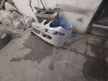 Digər avtomobil ehtiyat hissələri: Mersedes-Benz W210 üçün ön bamper - Material: plastik - Rəng: gümüşü